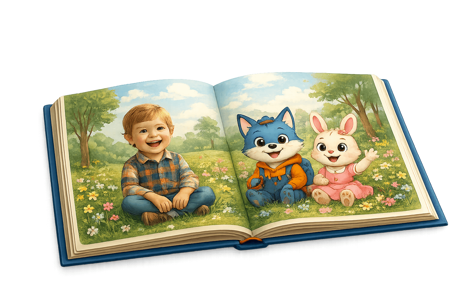 Zukibooks personalized book example